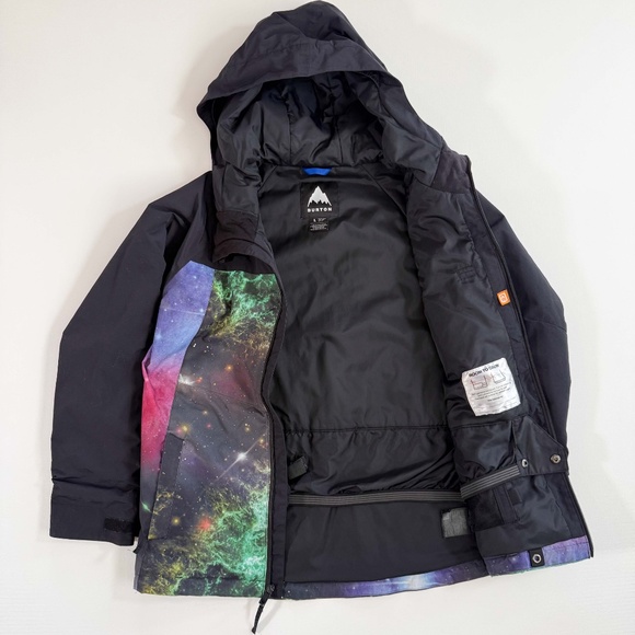 Burton Boys' DryRide Lodgepole Waterproof 2L Insulated Snowboard Ski Jacket Sz L - Picture 3 of 11